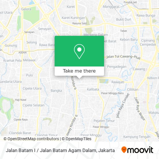 Jalan Batam I / Jalan Batam Agam Dalam map