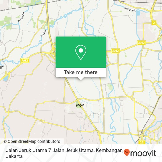 Jalan Jeruk Utama 7 Jalan Jeruk Utama, Kembangan map