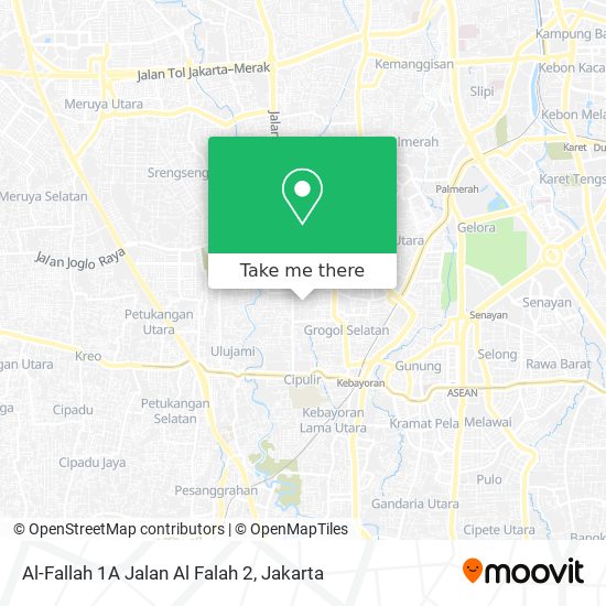 Al-Fallah 1A Jalan Al Falah 2 map