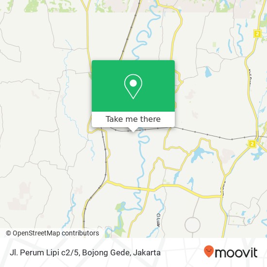 Jl. Perum Lipi c2 / 5, Bojong Gede map