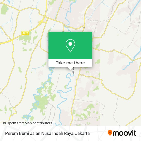 Perum Bumi Jalan Nusa Indah Raya map