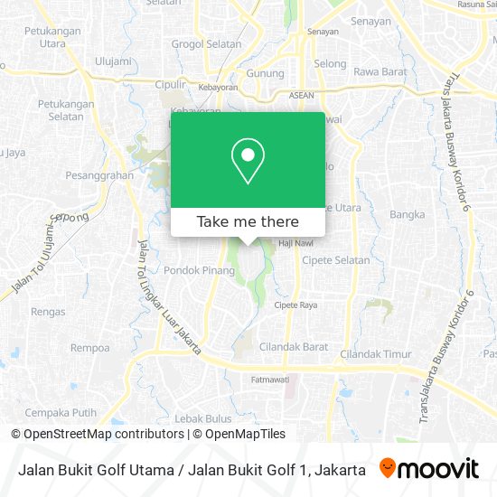 Jalan Bukit Golf Utama / Jalan Bukit Golf 1 map
