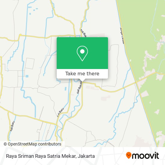 Raya Sriman Raya Satria Mekar map