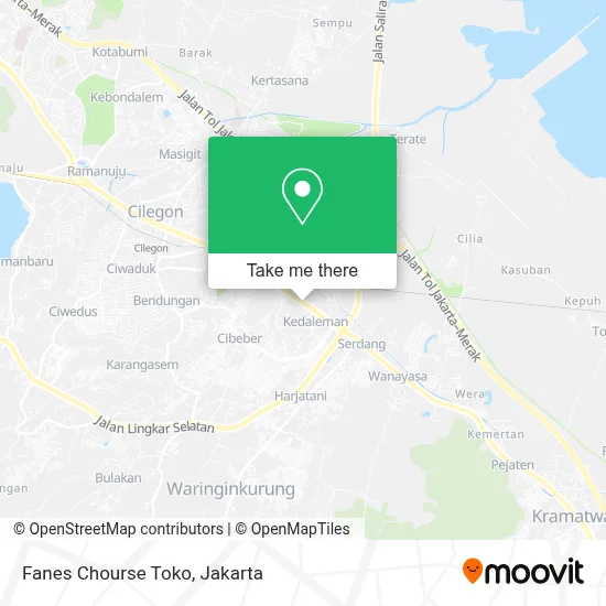 Fanes Chourse Toko map