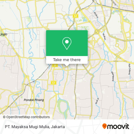 PT. Mayaksa Mugi Mulia map