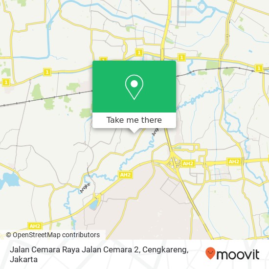 Jalan Cemara Raya Jalan Cemara 2, Cengkareng map