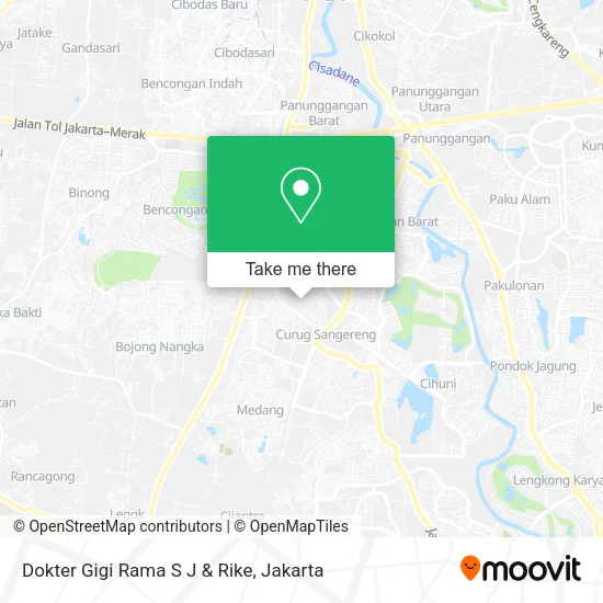 Dokter Gigi Rama S J & Rike map