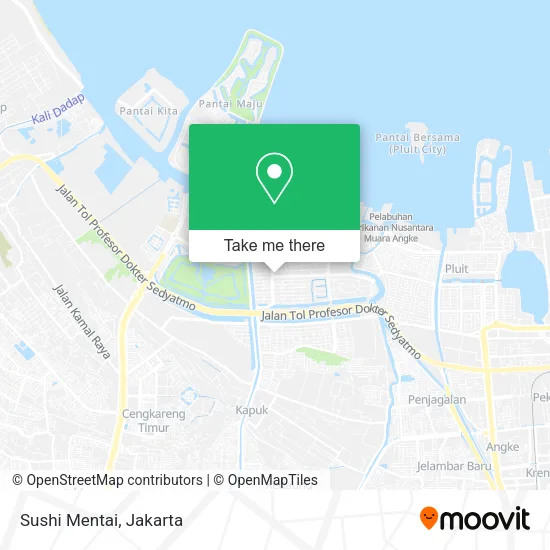 Sushi Mentai map