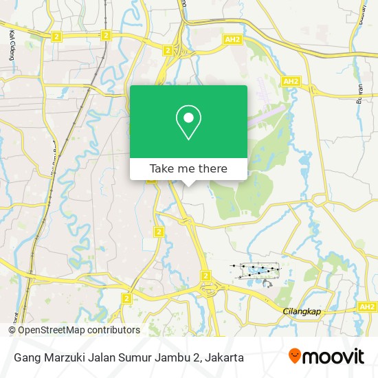 Gang Marzuki Jalan Sumur Jambu 2 map