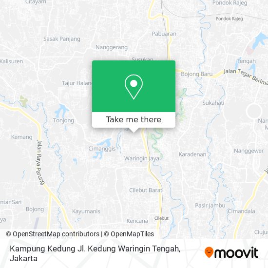 Kampung Kedung Jl. Kedung Waringin Tengah map