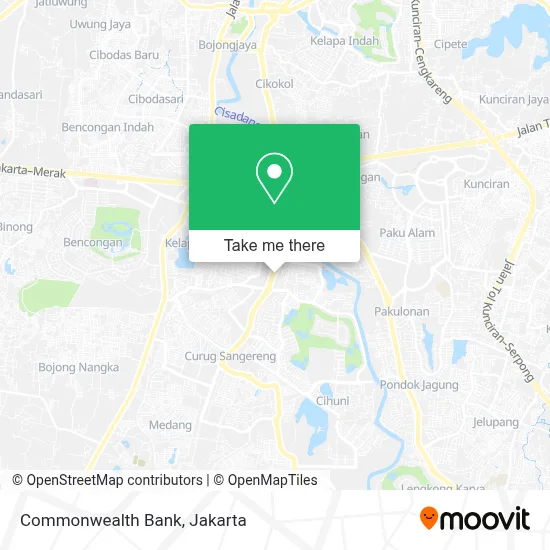 Commonwealth Bank map