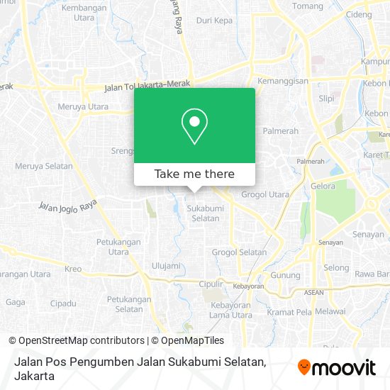 Jalan Pos Pengumben Jalan Sukabumi Selatan map