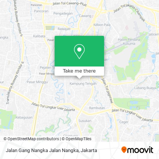Jalan Gang Nangka Jalan Nangka map