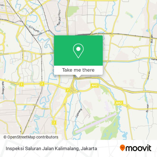 Inspeksi Saluran Jalan Kalimalang map