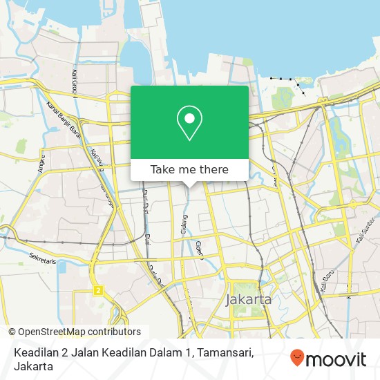 Keadilan 2 Jalan Keadilan Dalam 1, Tamansari map