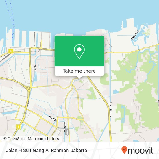 Jalan H Suit Gang Al Rahman map