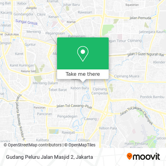 Gudang Peluru Jalan Masjid 2 map