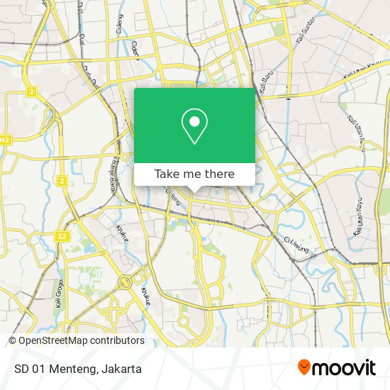 SD 01 Menteng map