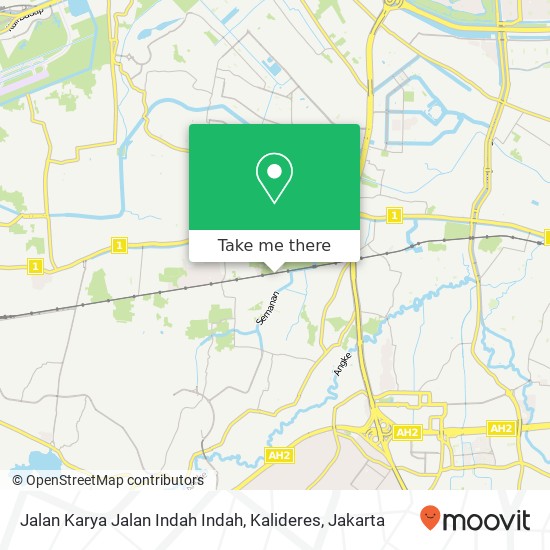 Jalan Karya Jalan Indah Indah, Kalideres map