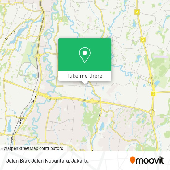 Jalan Biak Jalan Nusantara map