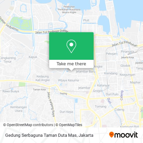 Gedung Serbaguna Taman Duta Mas map