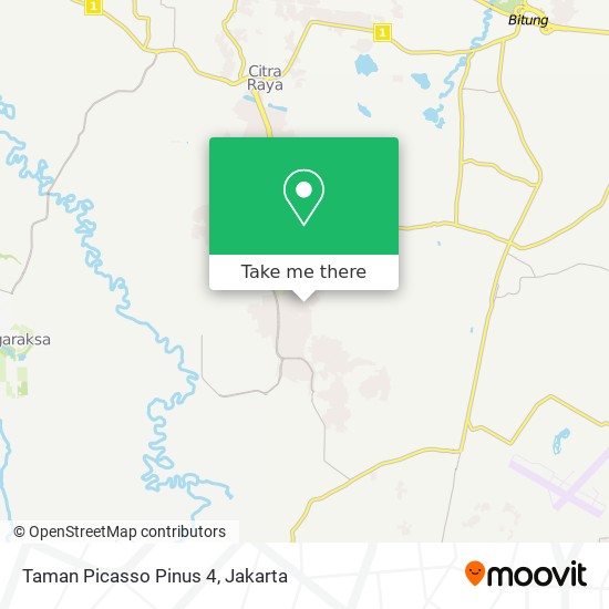 Taman Picasso Pinus 4 map