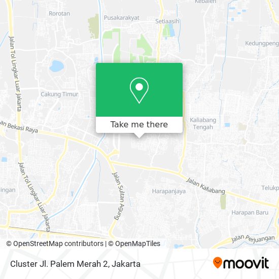 Cluster Jl. Palem Merah 2 map