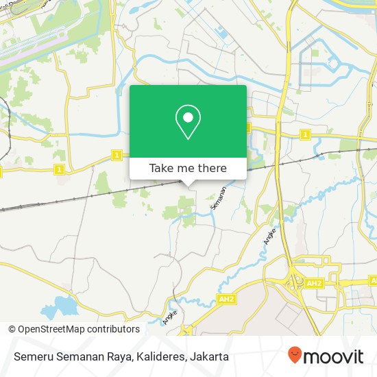 Semeru Semanan Raya, Kalideres map