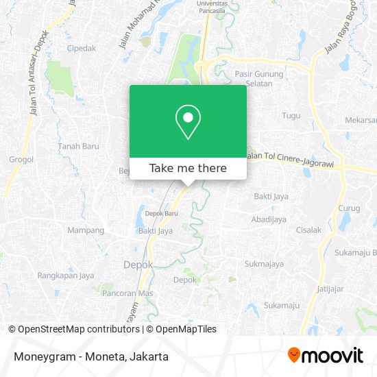 Moneygram - Moneta map