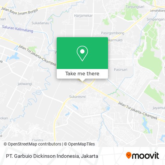 PT. Garbuio Dickinson Indonesia map