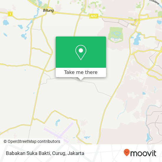 Babakan Suka Bakti, Curug map