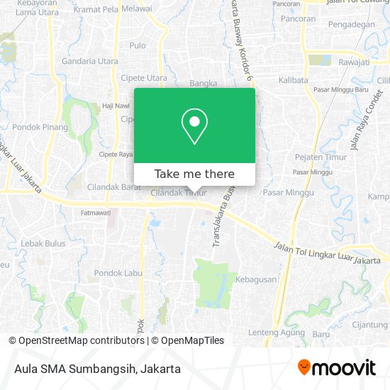 Aula SMA Sumbangsih map