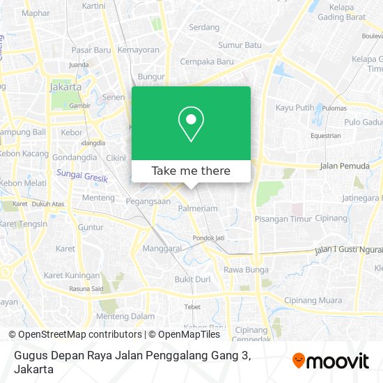 Gugus Depan Raya Jalan Penggalang Gang 3 map