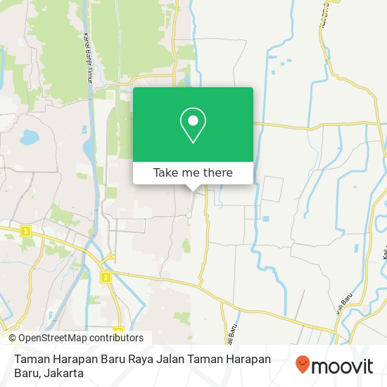 Taman Harapan Baru Raya Jalan Taman Harapan Baru map