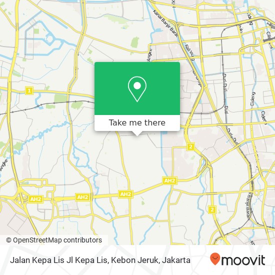 Jalan Kepa Lis Jl Kepa Lis, Kebon Jeruk map