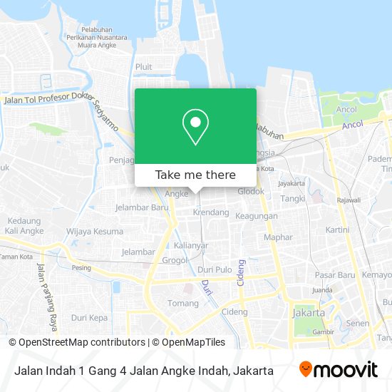 Jalan Indah 1 Gang 4 Jalan Angke Indah map