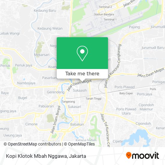 Kopi Klotok Mbah Nggawa map