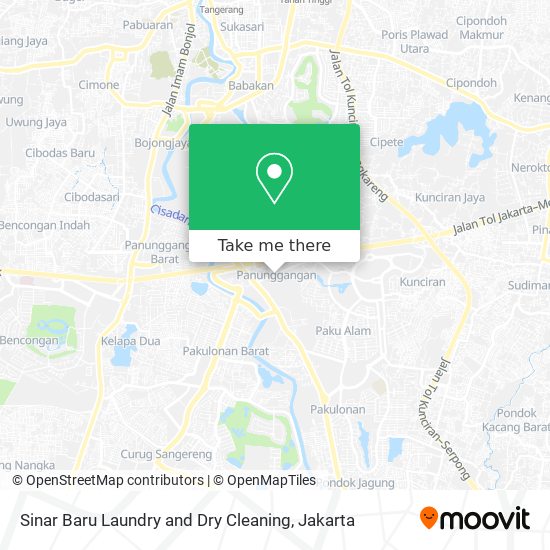 Sinar Baru Laundry and Dry Cleaning map