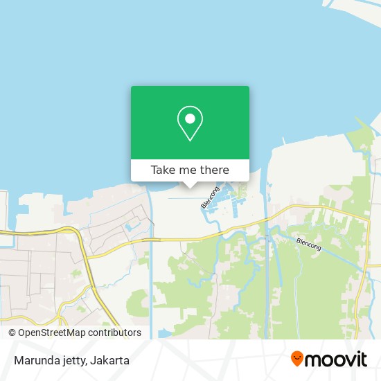 Marunda jetty map