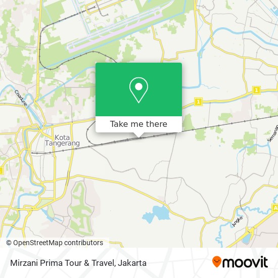 Mirzani Prima Tour & Travel map