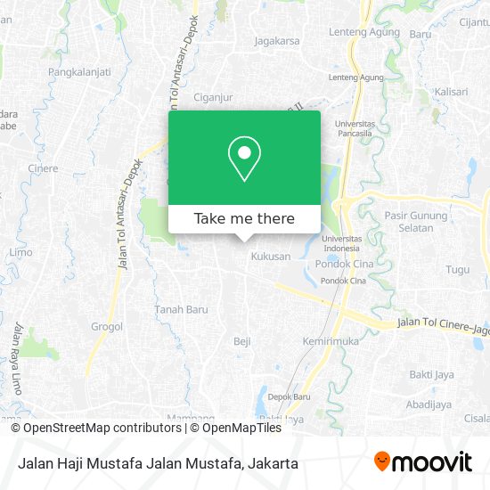 Jalan Haji Mustafa Jalan Mustafa map