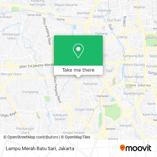 Lampu Merah Batu Sari map