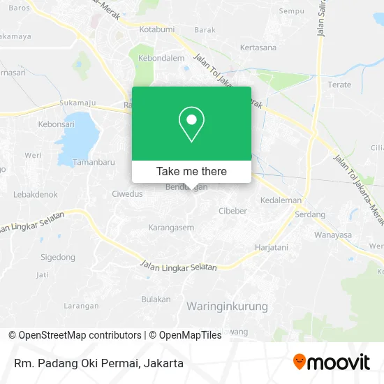 Rm. Padang Oki Permai map
