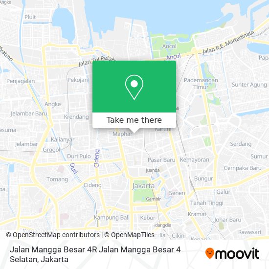 Jalan Mangga Besar 4R Jalan Mangga Besar 4 Selatan map