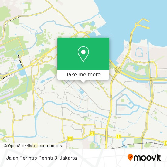 Jalan Perintis Perinti 3 map