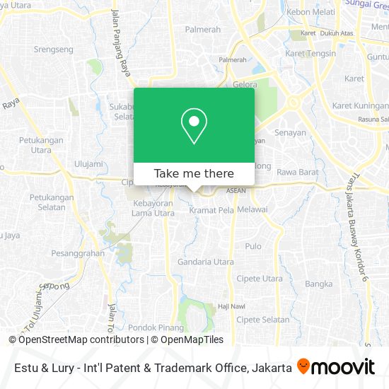 Estu & Lury - Int'l Patent & Trademark Office map