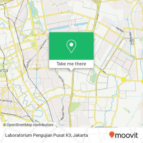 Laboratorium Pengujian Pusat K3 map