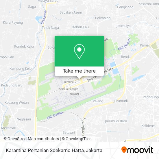 Karantina Pertanian Soekarno Hatta map