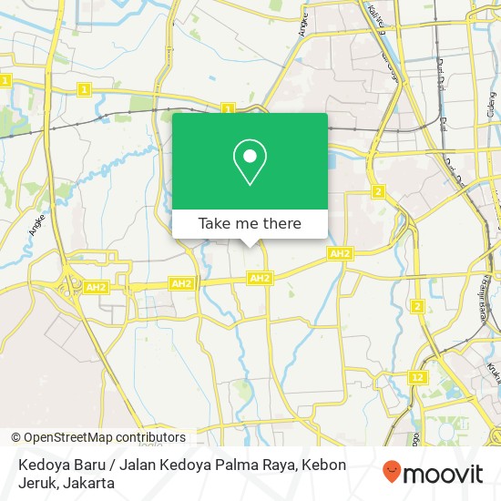 Kedoya Baru / Jalan Kedoya Palma Raya, Kebon Jeruk map