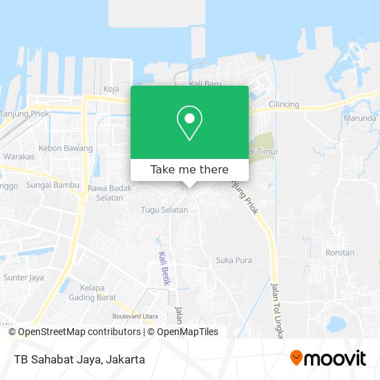 TB Sahabat Jaya map